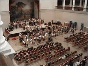  Great Hall of the Italian Institute / Budapest 